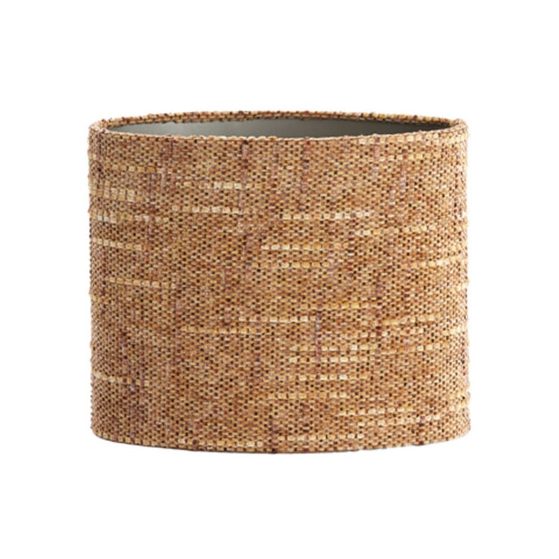foto del prodotto light living paralume osire marrone tessile e27 