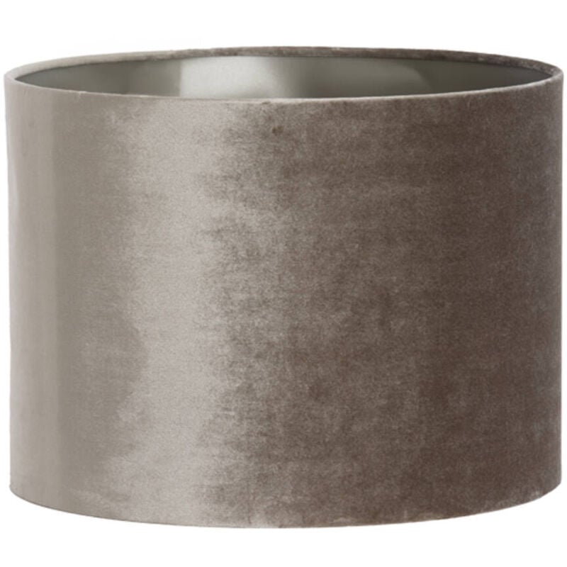 foto del prodotto light living paralume palata marrone tessile 40cm 