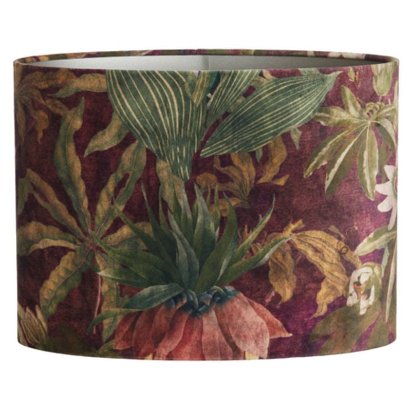 foto del prodotto light living paralume passion viola tessile e27 
