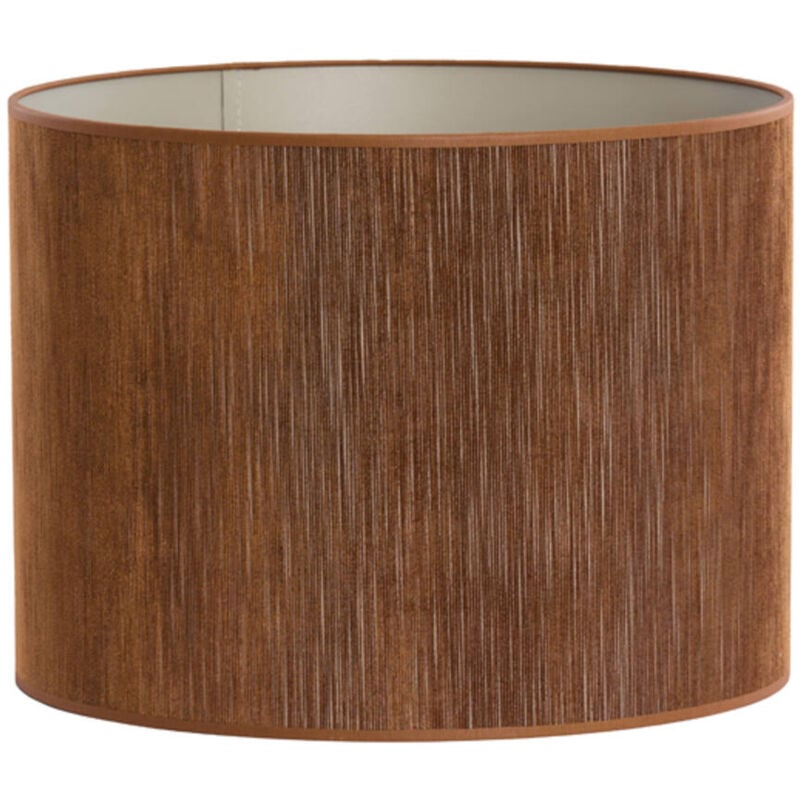 foto del prodotto light living paralume penny marrone tessile 40cm 