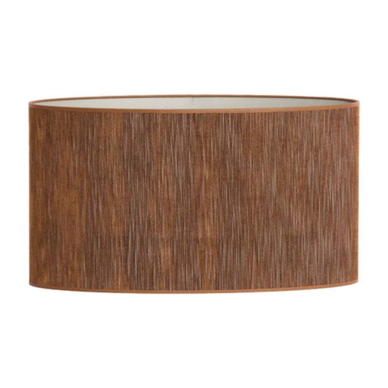 foto del prodotto light living paralume penny marrone tessile e27 