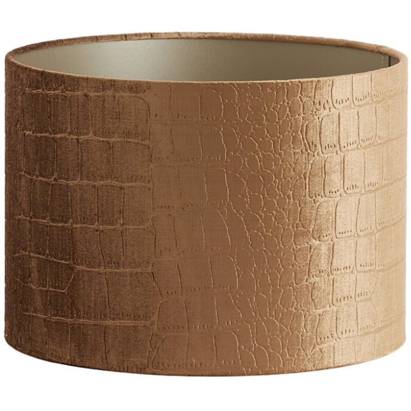foto del prodotto light living paralume praya marrone tessile 30cm 
