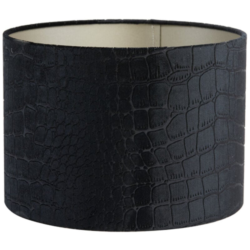 foto del prodotto light living paralume praya nero tessile 30cm e27