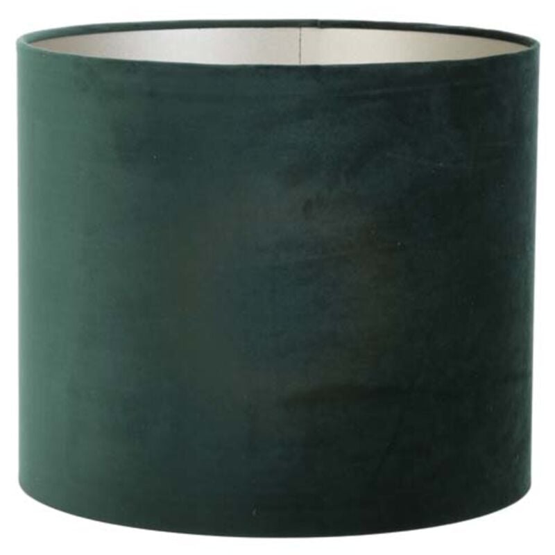 foto del prodotto light living paralume velours verde tessile 40cm 