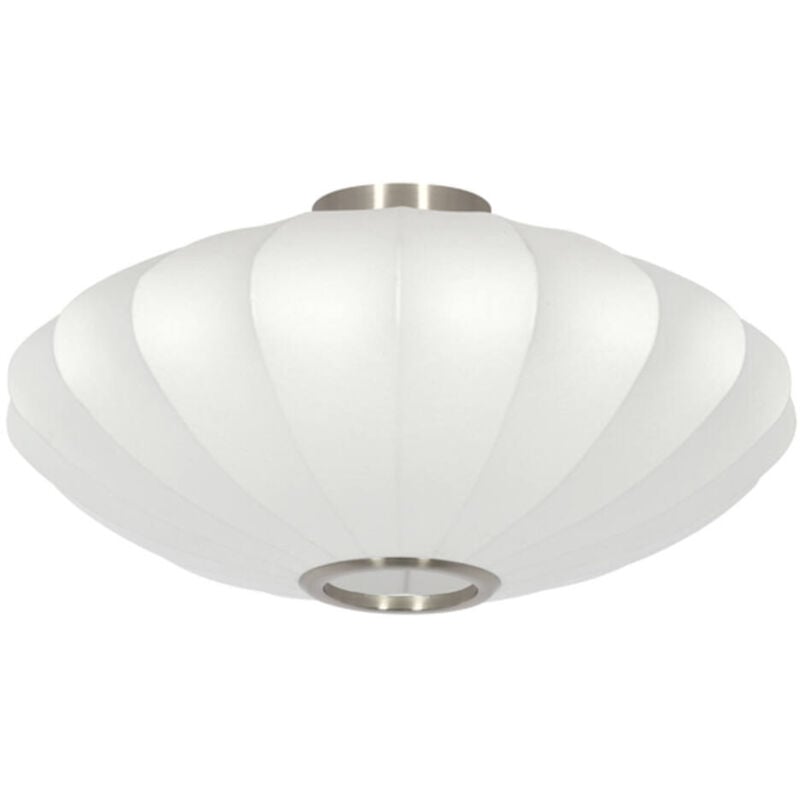 foto del prodotto light living plafoniera fay bianco plastica lampada a