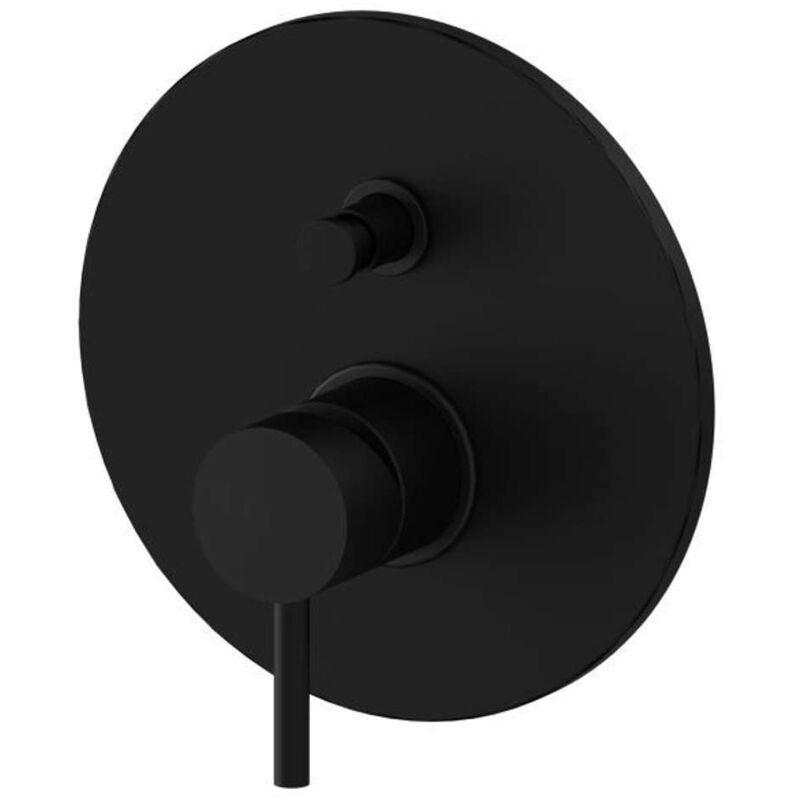 foto del prodotto light - miscelatore ad incasso per 2 utenze, nero opaco lig015no - paffoni