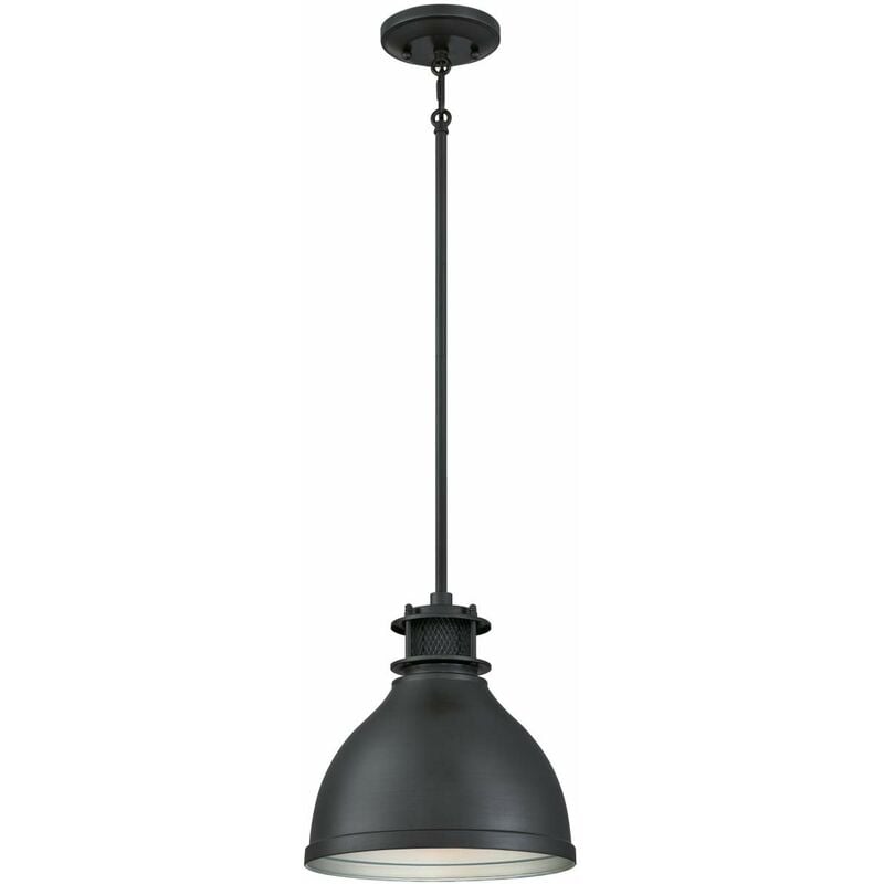 foto del prodotto lighting 6326840 lampada a sospensione per interni monoluce, canna di fucil opaco, vetro westinghouse