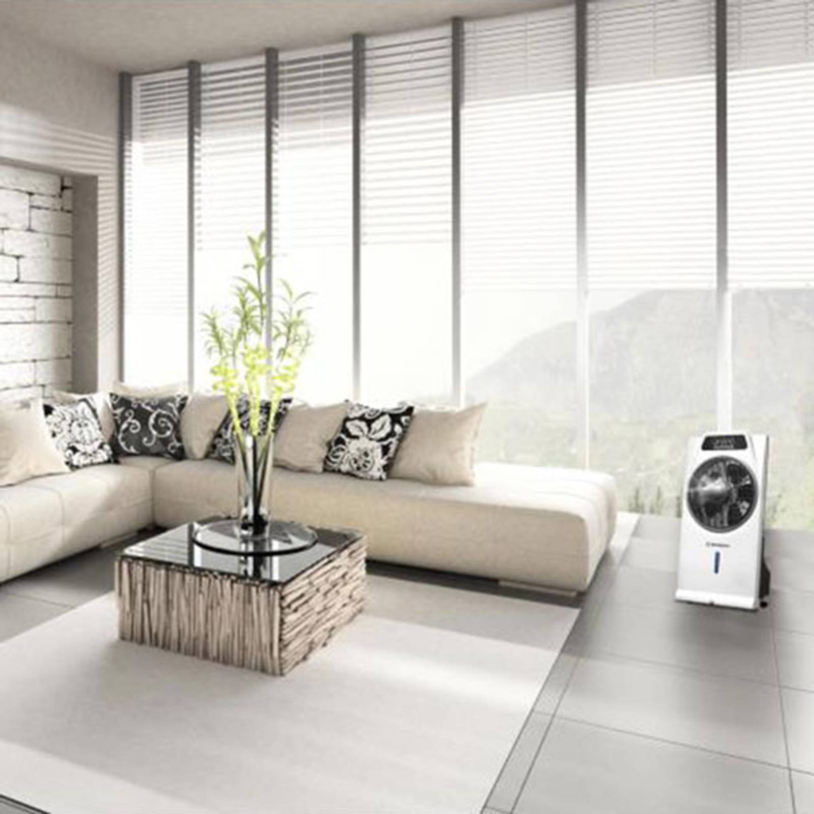 foto del prodotto lighting ventilatore portatile indoor bianco 72024 cascata 81 cm con funzione di nebulizzazione westinghouse