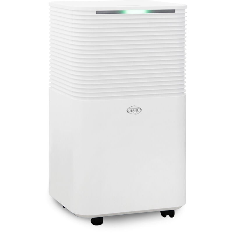 foto del prodotto lilium art 13 deumidificatore 13 l 24h 20 mq tasti soft touch display led potenza 200 watt colore bianco puro matt - argo