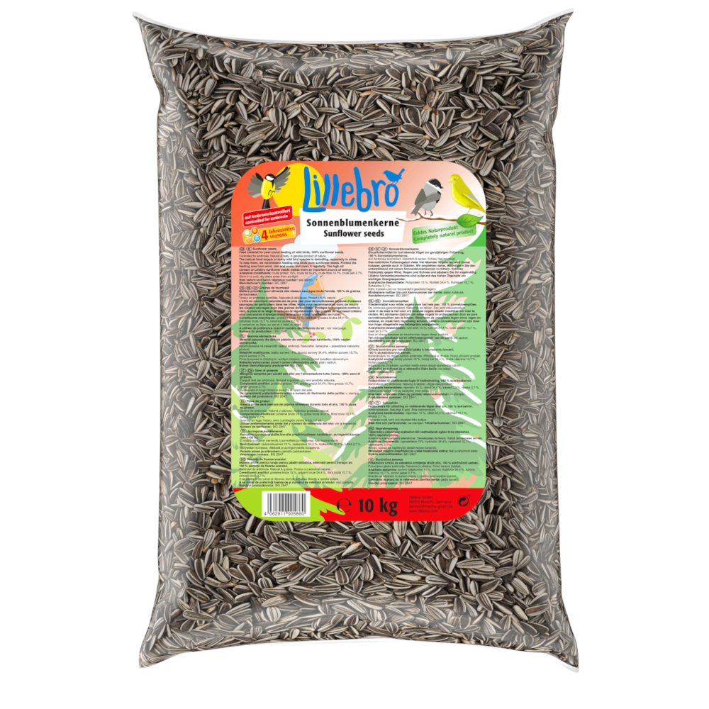foto del prodotto lillebro semi di girasole 10 kg