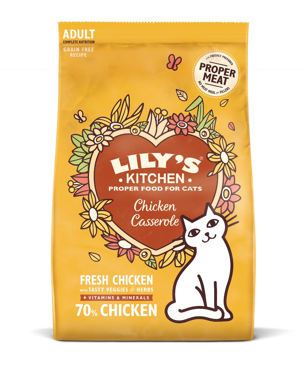 foto del prodotto lily s kitchen delizioso pollo 2 kg croccantini per gatti 1 ordine scegli lo sconto bzr5 bzr20 200 punti fedelt 