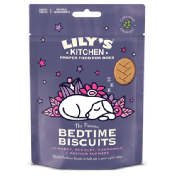foto del prodotto lily s kitchen dog biscotti bio buona notte con miele e camomilla 1 ordine scegli lo sconto bzr5 bzr20 200 punti fedelt 