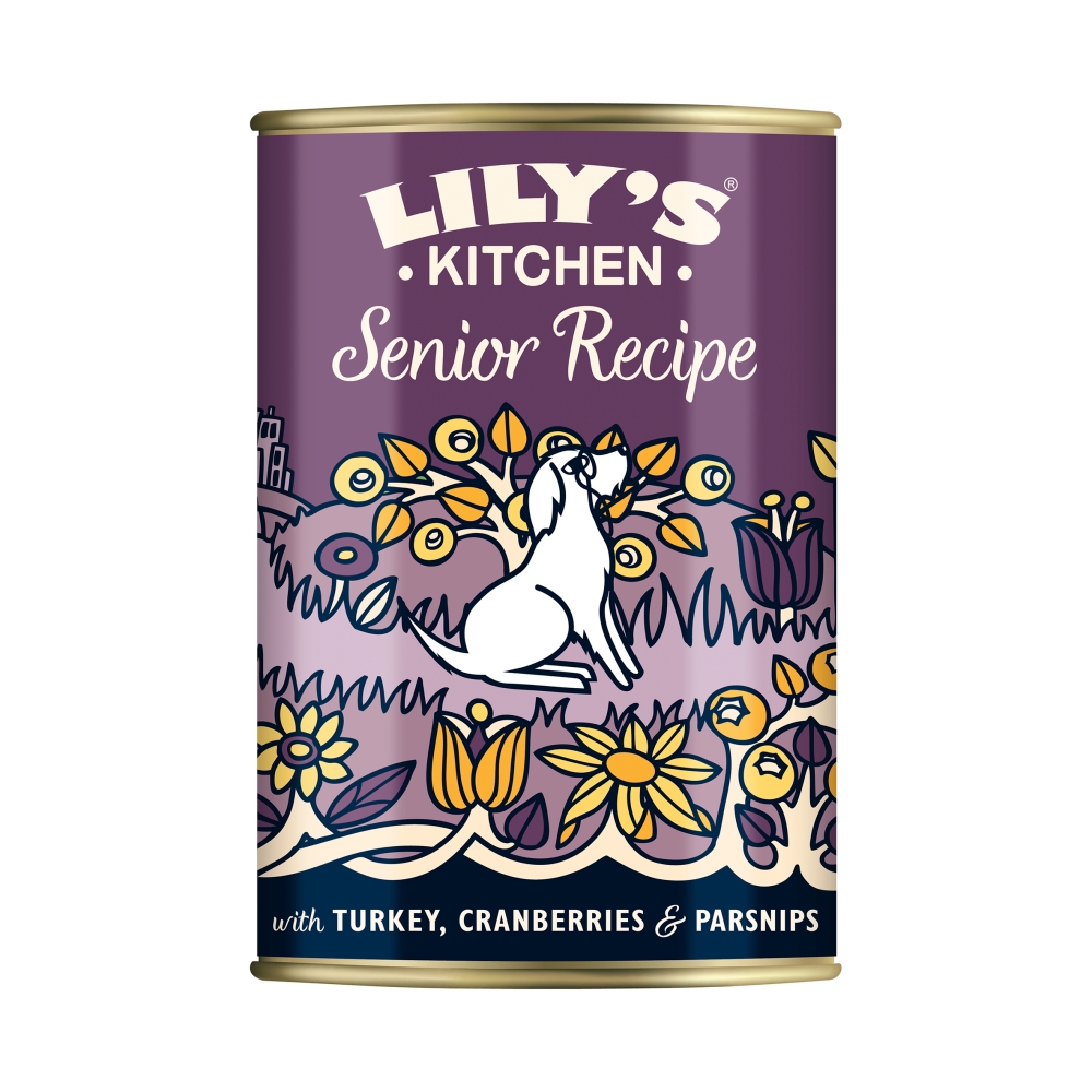 foto del prodotto lily s kitchen senior tacchino umido cane 6 x 400 g