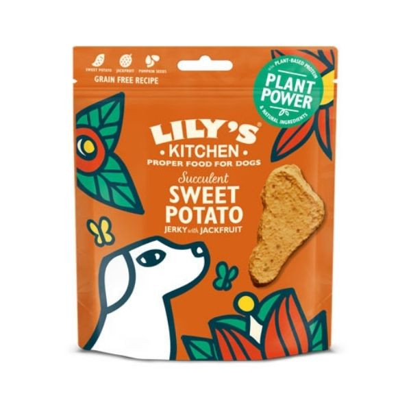 foto del prodotto lily s kitchen snack vegetali 70 gr patate dolci, jackfruit e semi di zucca 1 ordine scegli lo sconto bzr5 bzr20 200 punti fedelt 