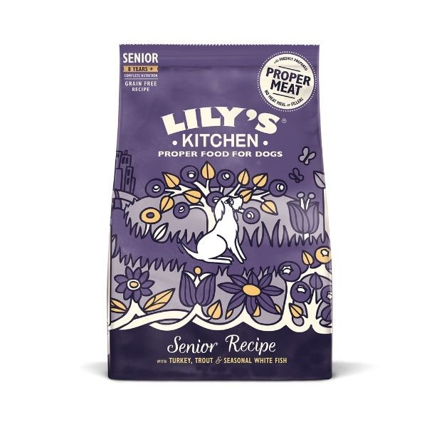 foto del prodotto lily s kitchen turkey, trout white fish senior recipe 2,5 kg croccantini per cani 1 ordine scegli lo sconto bzr5 bzr20 200 punti fedelt 