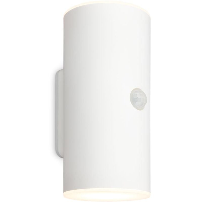 foto del prodotto lima applique da esterno a led, rilevatore di movimento, sensore crepuscolare, batteria ricaricabile briloner