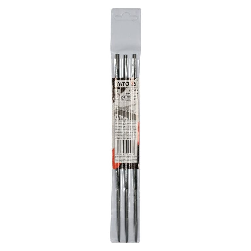 foto del prodotto lima per catene tonda 4,0 mm 3 pezzi yt 85025 yato