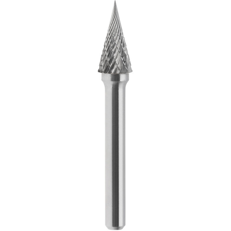 foto del prodotto lima rotativa hm coninca a punta incrociato 3x11 mm gambo 3 fervi m03dc3