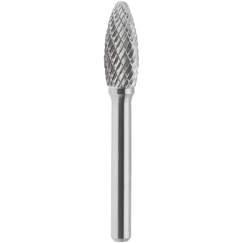 foto del prodotto lima rotativa hm lancia raggiata incrociato 6x16 mm gambo 6 fervi h06dc6
