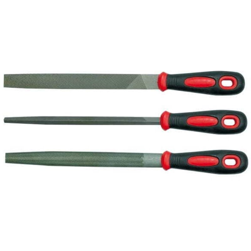 foto del prodotto lime metalliche 200mm, set da 3 pezzi 25165 vorel