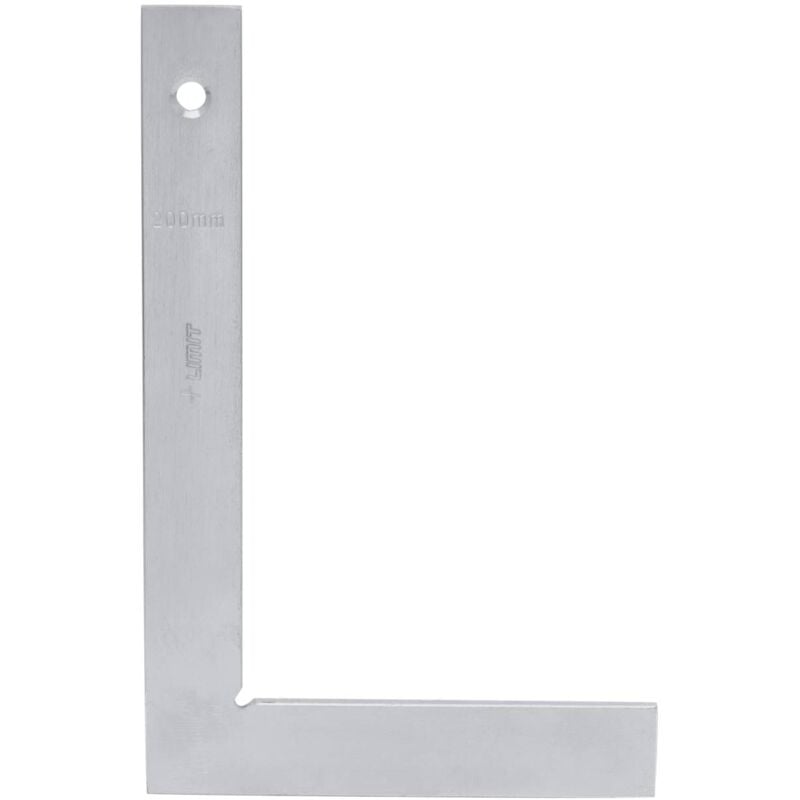 foto del prodotto limit angolo piatto con gambe di uguale spessore e 200x130 mm