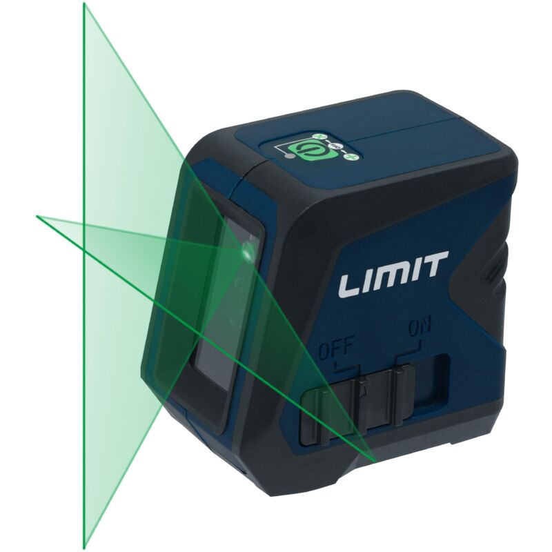 foto del prodotto limit laser a linee incrociate con raggio verde e 1000 g