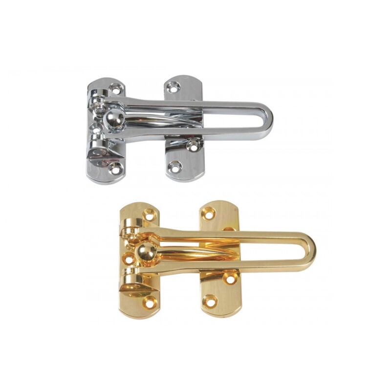 foto del prodotto limitatore di apertura per porte, colore cromato