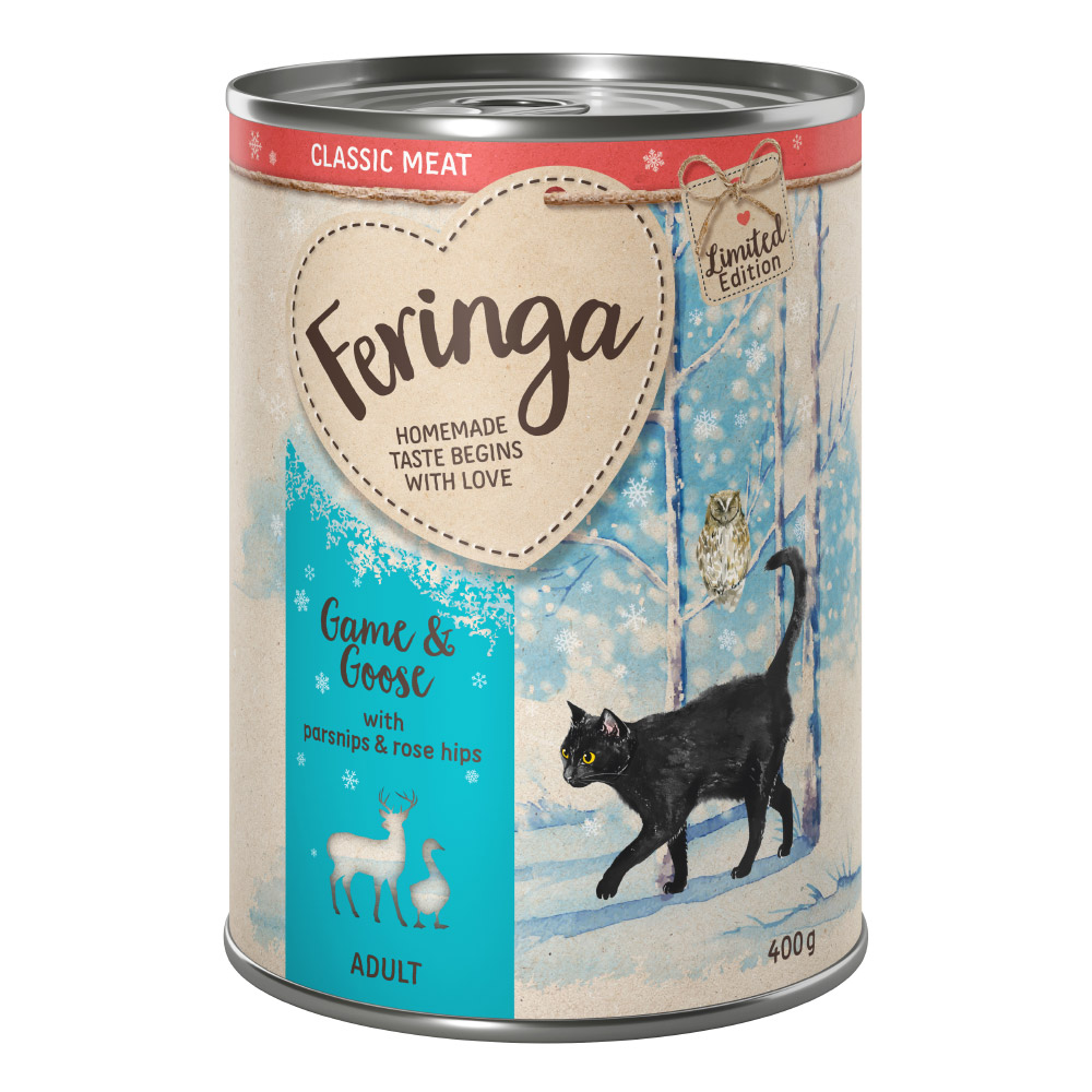 foto del prodotto limited edition feringa classic meat men invernale selvaggina e oca 6 x 400 g