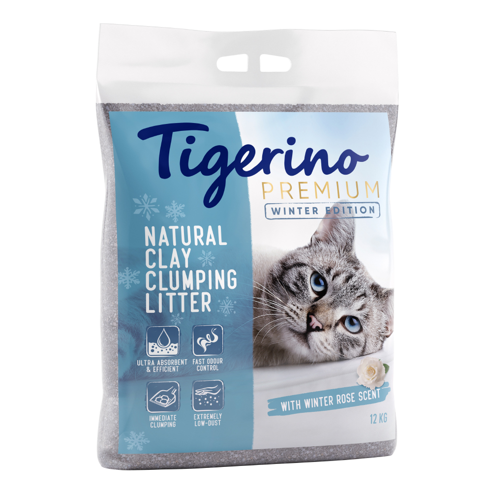 foto del prodotto limited edition lettiera tigerino canada style - winter rose - 12 kg