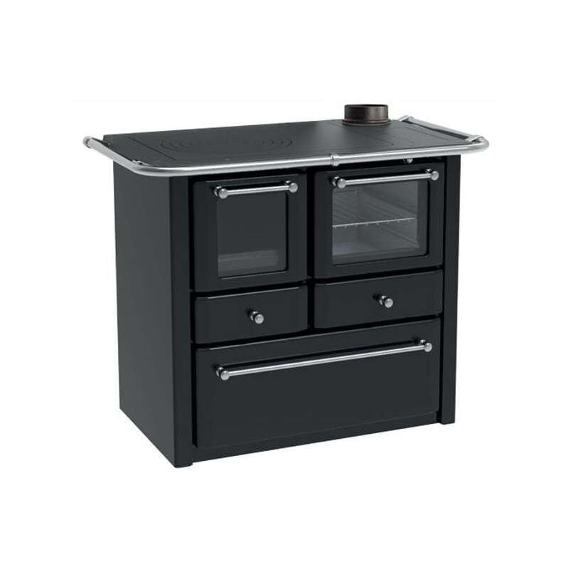 foto del prodotto lincar cucina legna gaia 4,5 antracite