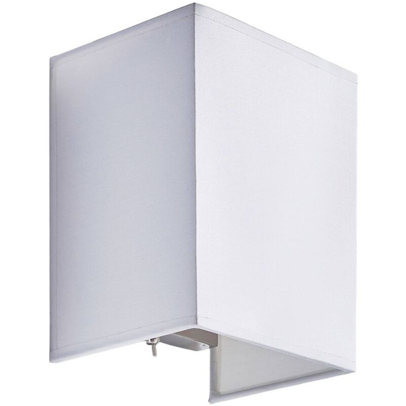 foto del prodotto lindby annalisa lampada da parete quadrata in tessuto