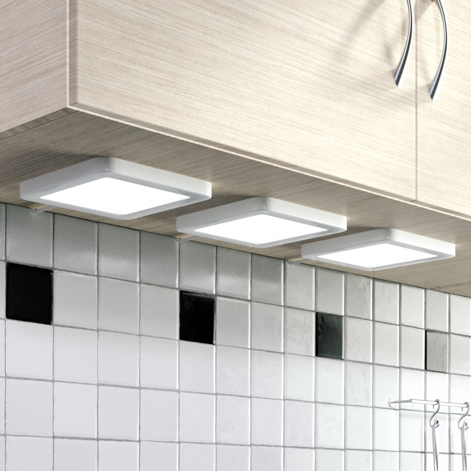 foto del prodotto lindby antony lampada led mobili, set 3x, argento