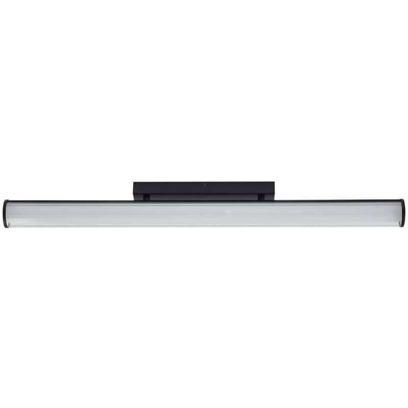 foto del prodotto lindby applique a led kirka, nero, metallo, ip44, 90 cm, cct