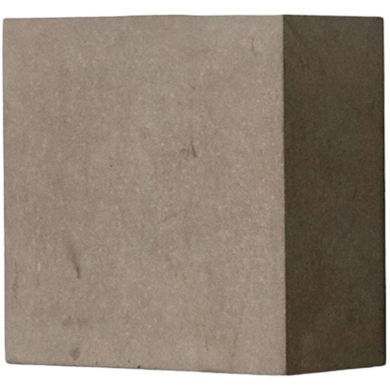 foto del prodotto lindby applique a led yva, grigio, cemento, 13 x 13 cm, up down