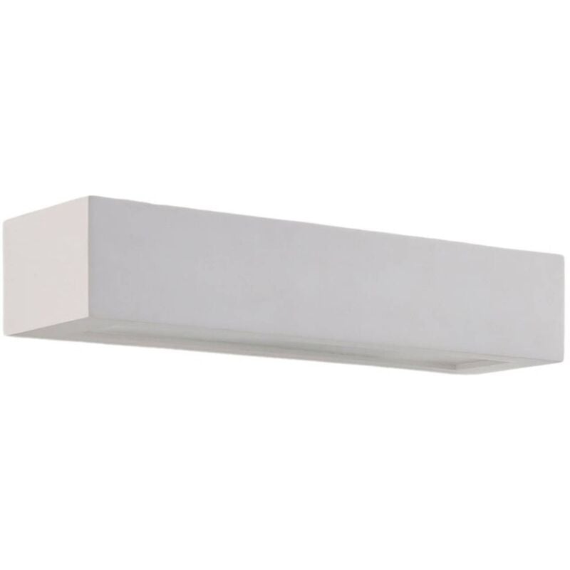 foto del prodotto lindby applique arya, up down, bianco, intonaco, g9, a 2 luci, verniciabile