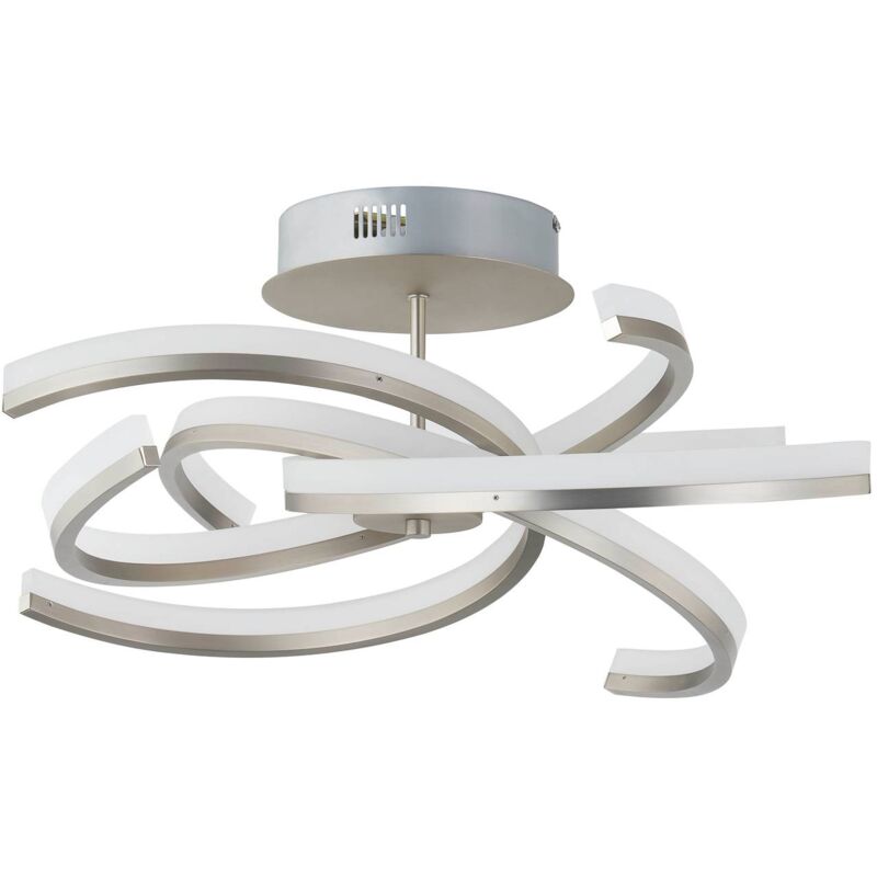 foto del prodotto lindby divalis plafoniera led, stepdim, nichel