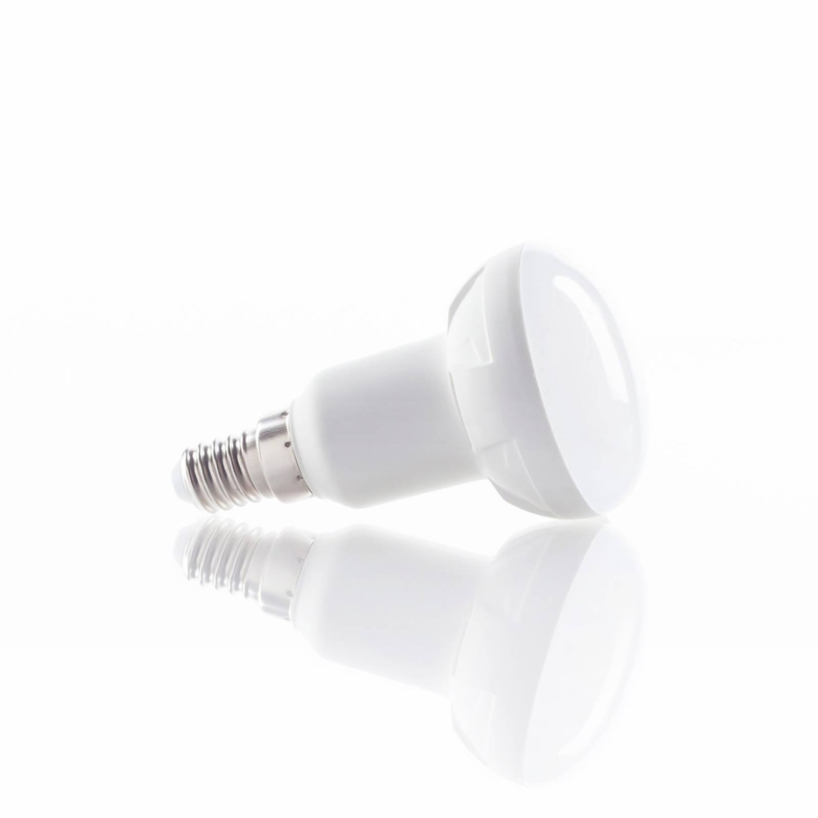foto del prodotto lindby e14 4,9w 830 led riflettore r50 bianco caldo 120 