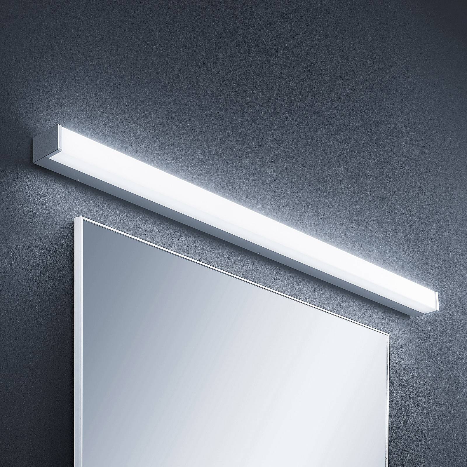 foto del prodotto lindby klea lampada led per il bagno, 120 cm, cromo, metallo, ip44