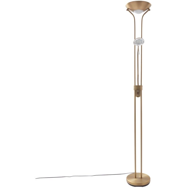 foto del prodotto lindby lampada a led da lettura josefin, bronzo, lampada da lettura, dimmerabile