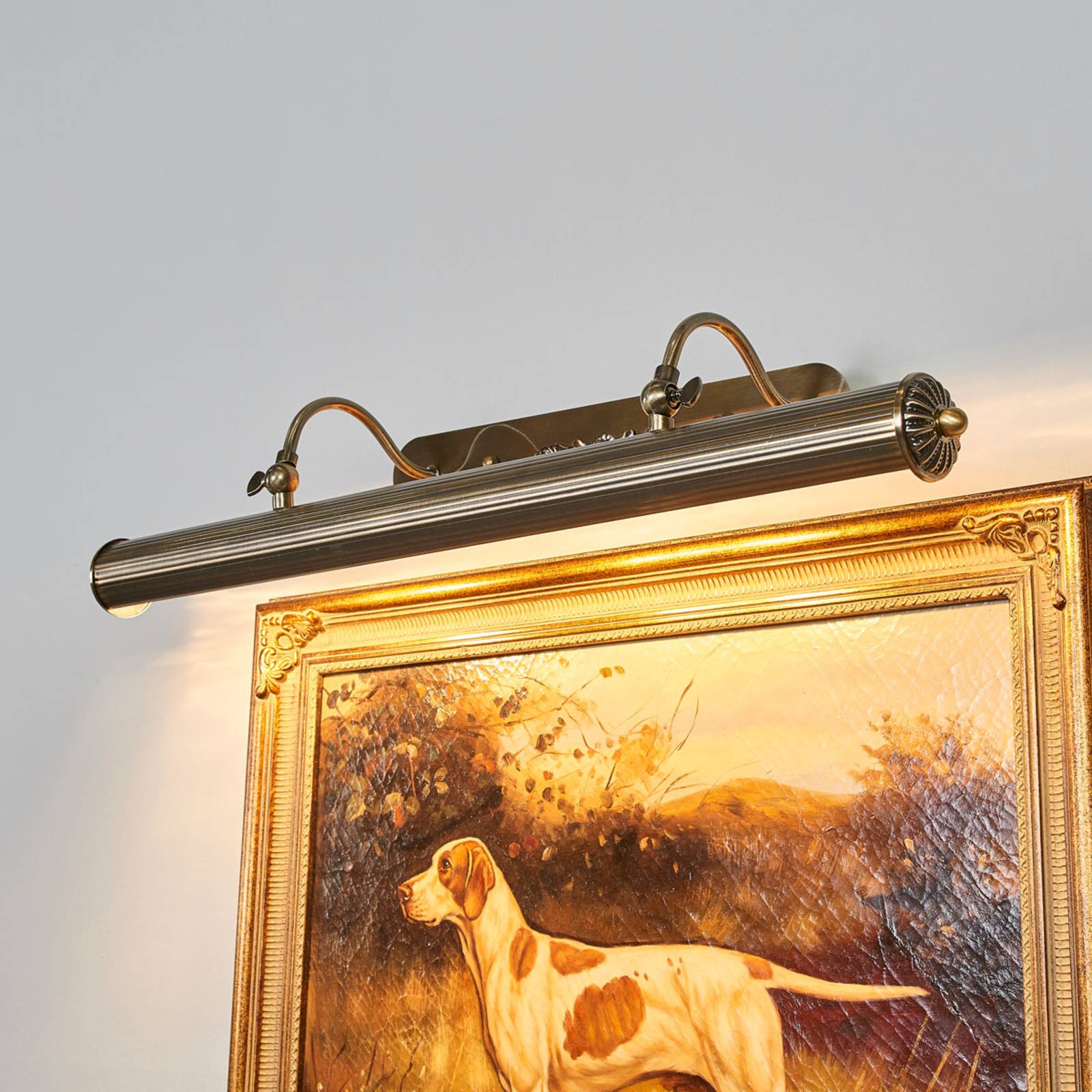 foto del prodotto lindby lampada da parete joely, 73 cm, ottone, metallo, e14