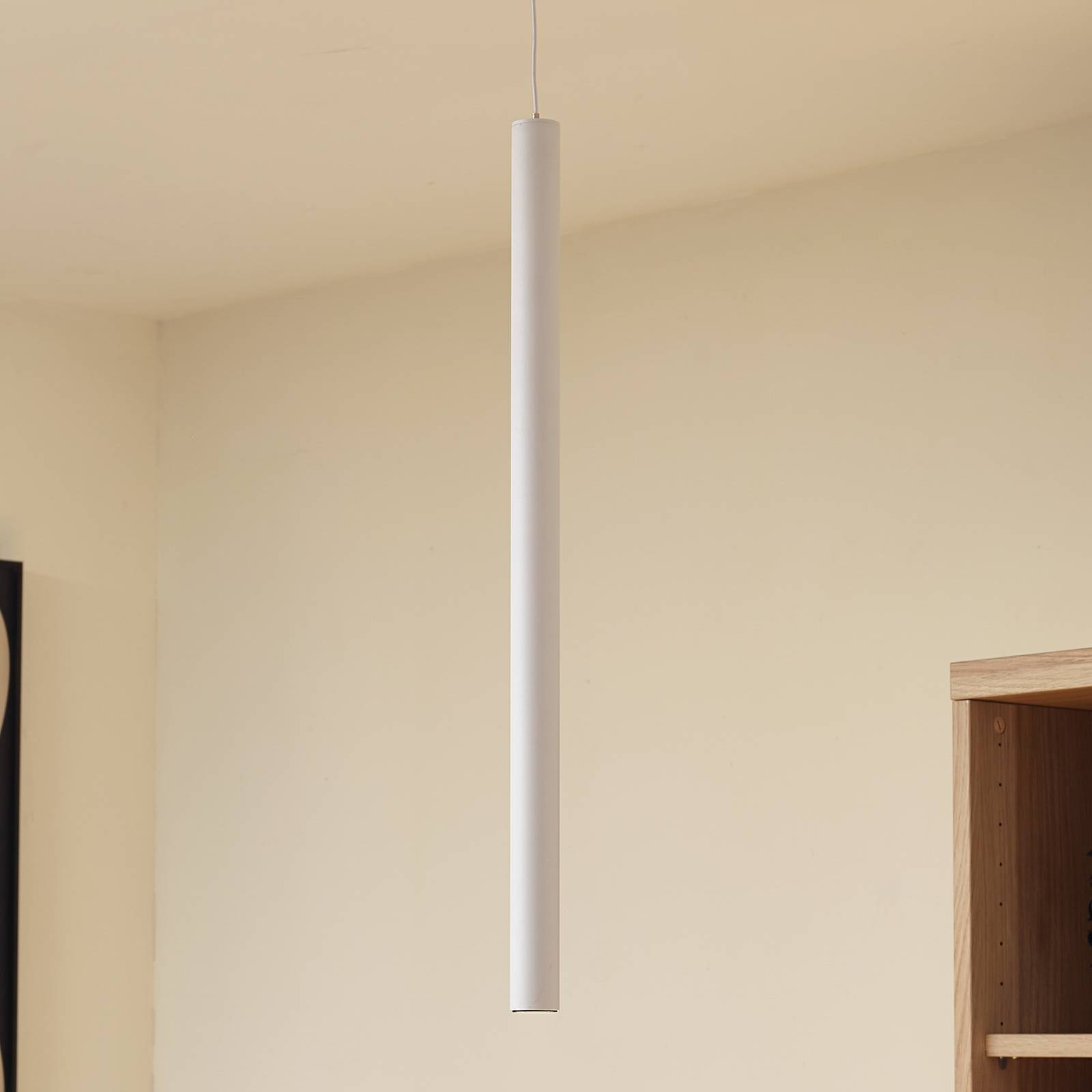 foto del prodotto lindby lampada led a sospensione lumaro, bianco, 3 cm, alluminio, 48 v,