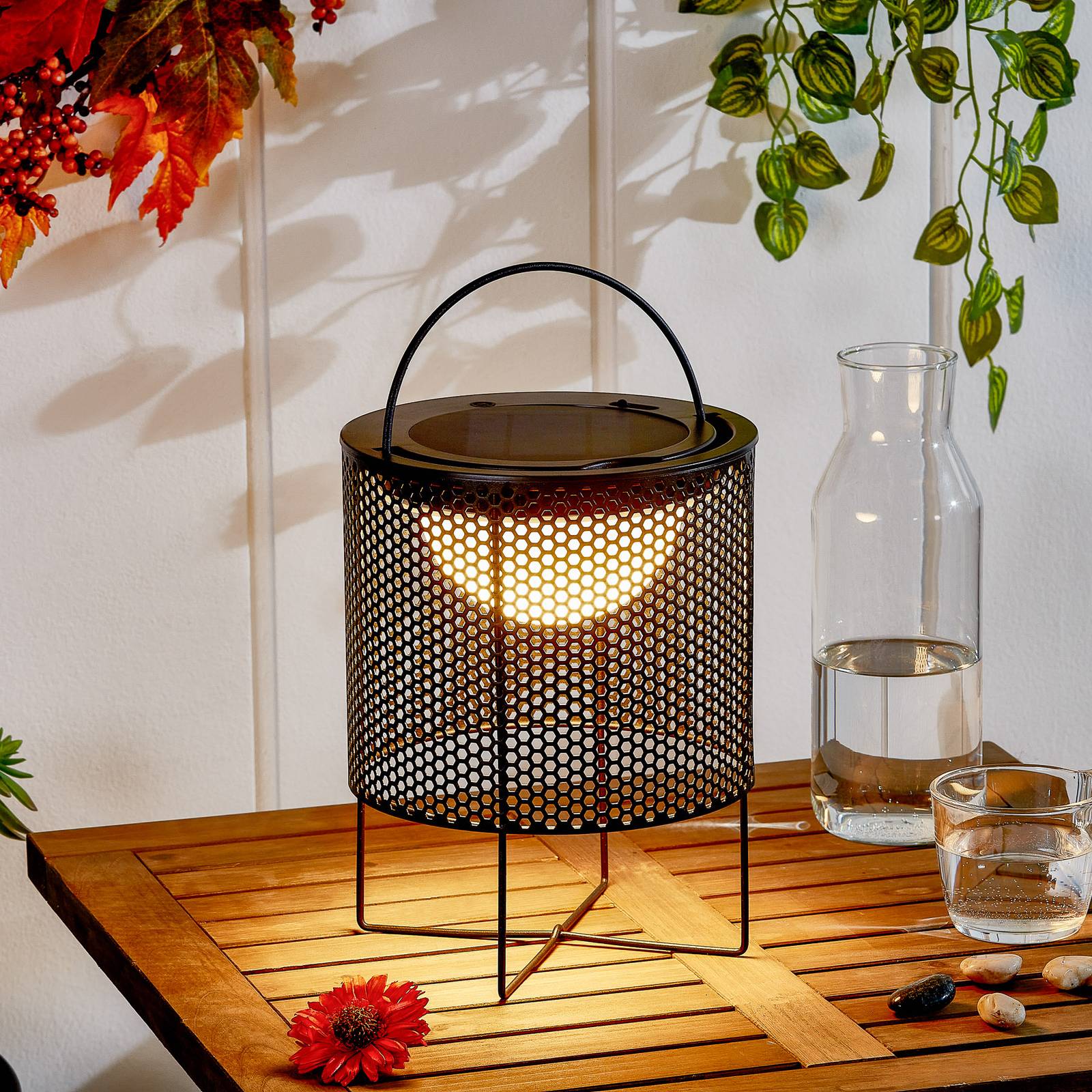 foto del prodotto lindby lampada led per terrazza achilleas, rgbw, nero