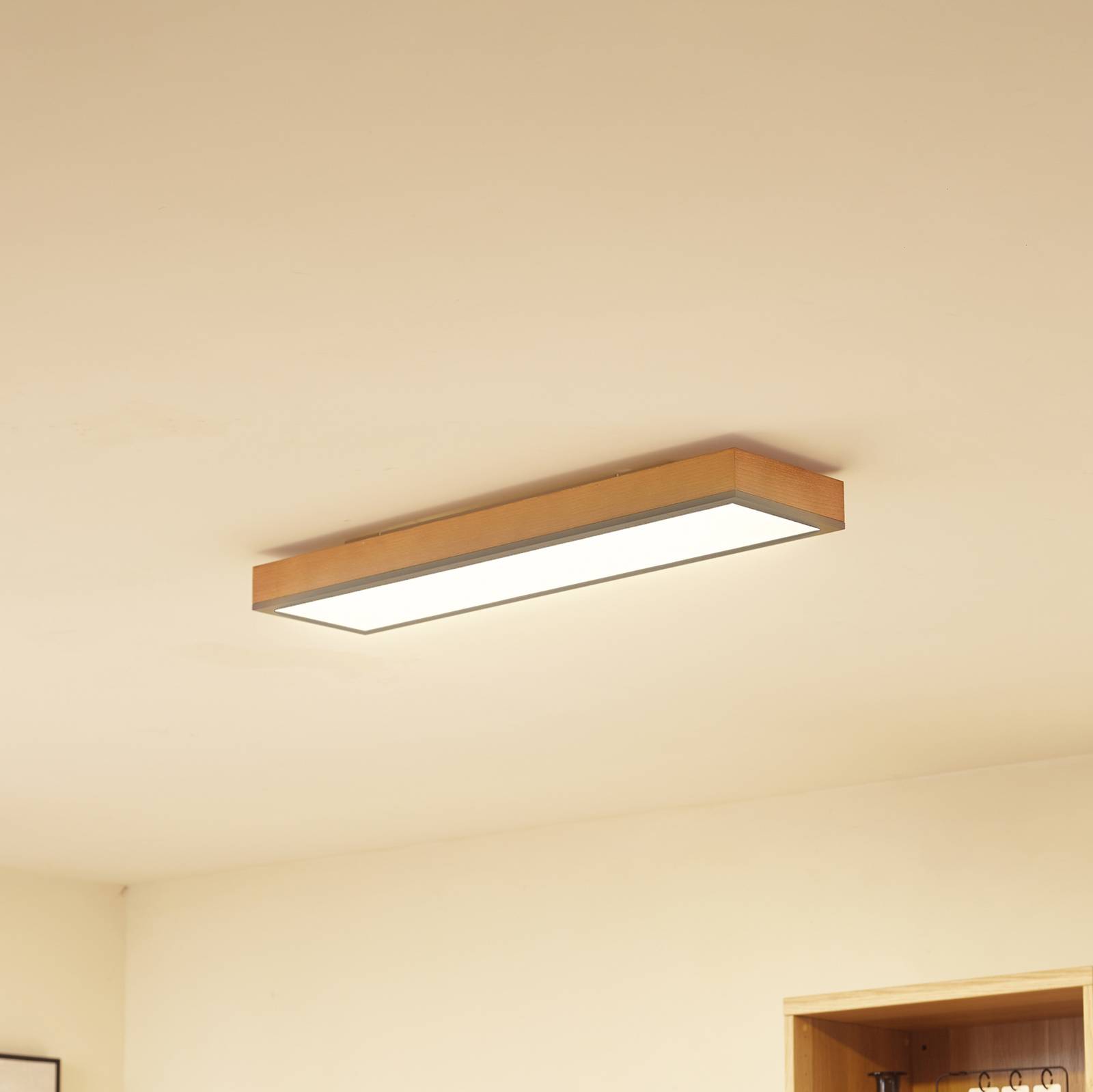 foto del prodotto lindby laviona plafoniera a led con cct, 80 cm