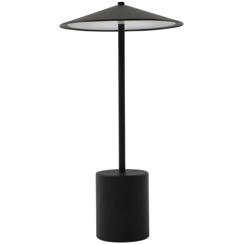 foto del prodotto lindby led ayva in nero da alluminio