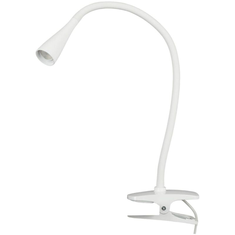 foto del prodotto lindby led baris in bianco da metallo