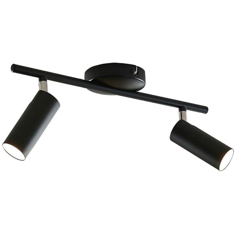 foto del prodotto lindby led camille in nero da metallo