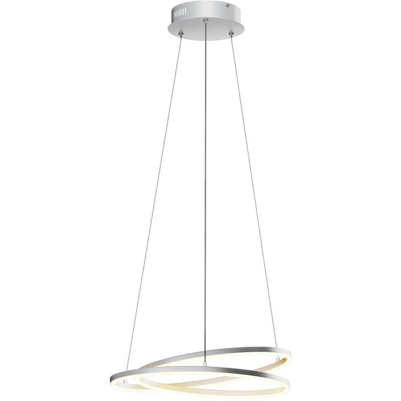 foto del prodotto lindby led davian in grigio da alluminio