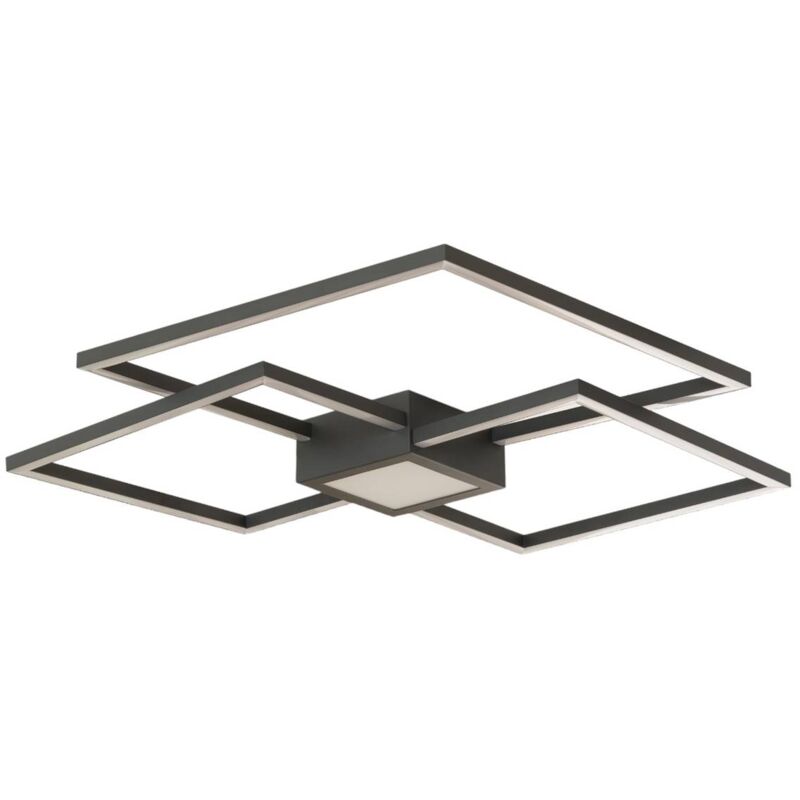 foto del prodotto lindby led duetto in nero da alluminio