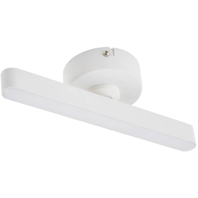 foto del prodotto lindby led eldrin in bianco da metallo