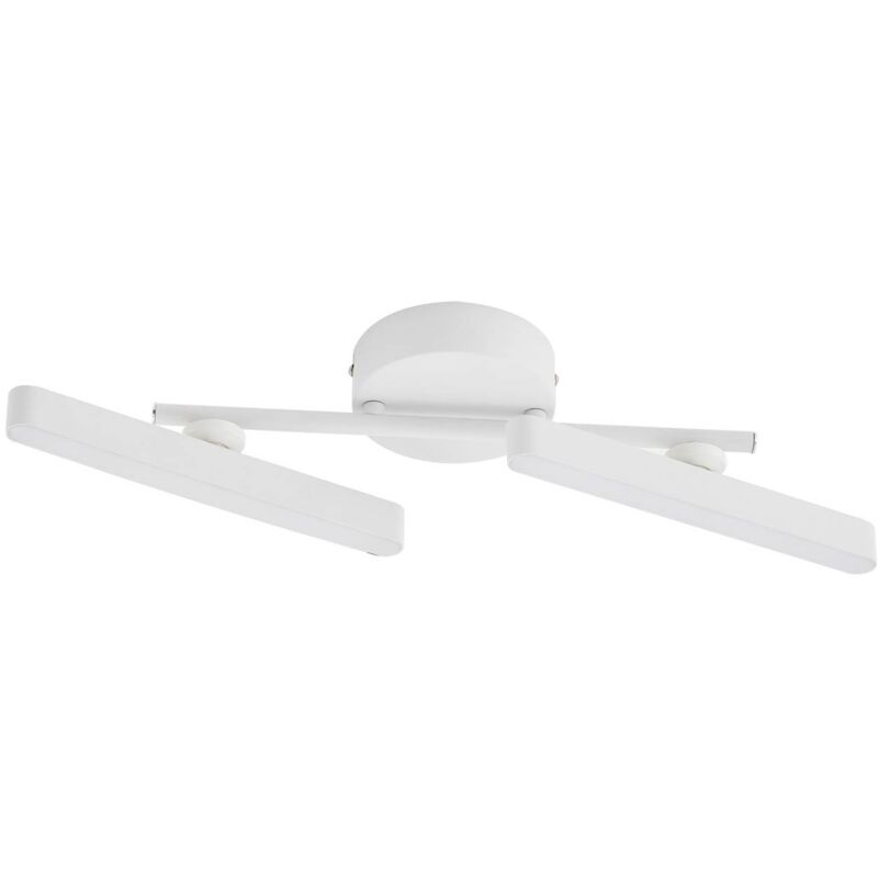 foto del prodotto lindby led eldrin in bianco da metallo